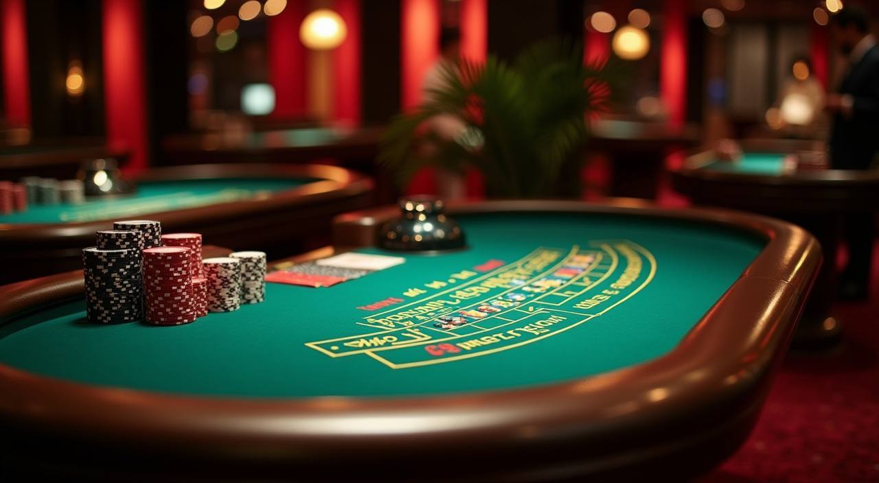 fe88 Baccarat Green Table